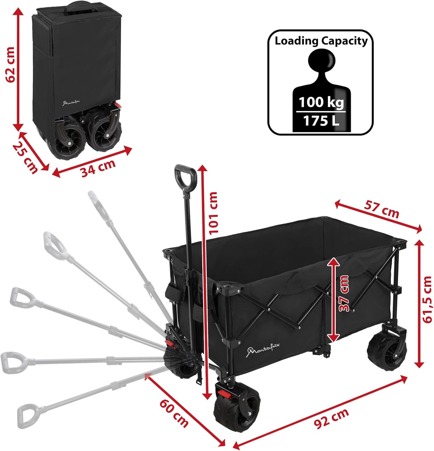 Chariot Manuel Pliable