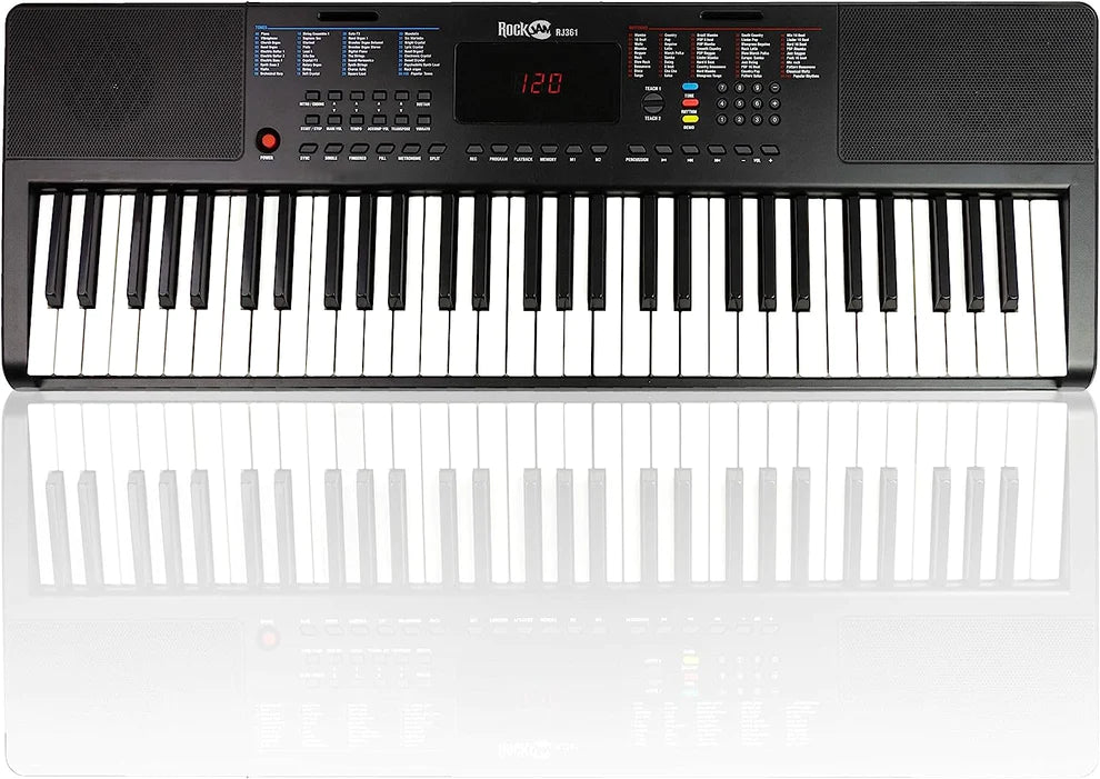8€52 sur Rockjam - Piano electronique 61 touches - RJ761-SK, Autre clavier,  Top Prix
