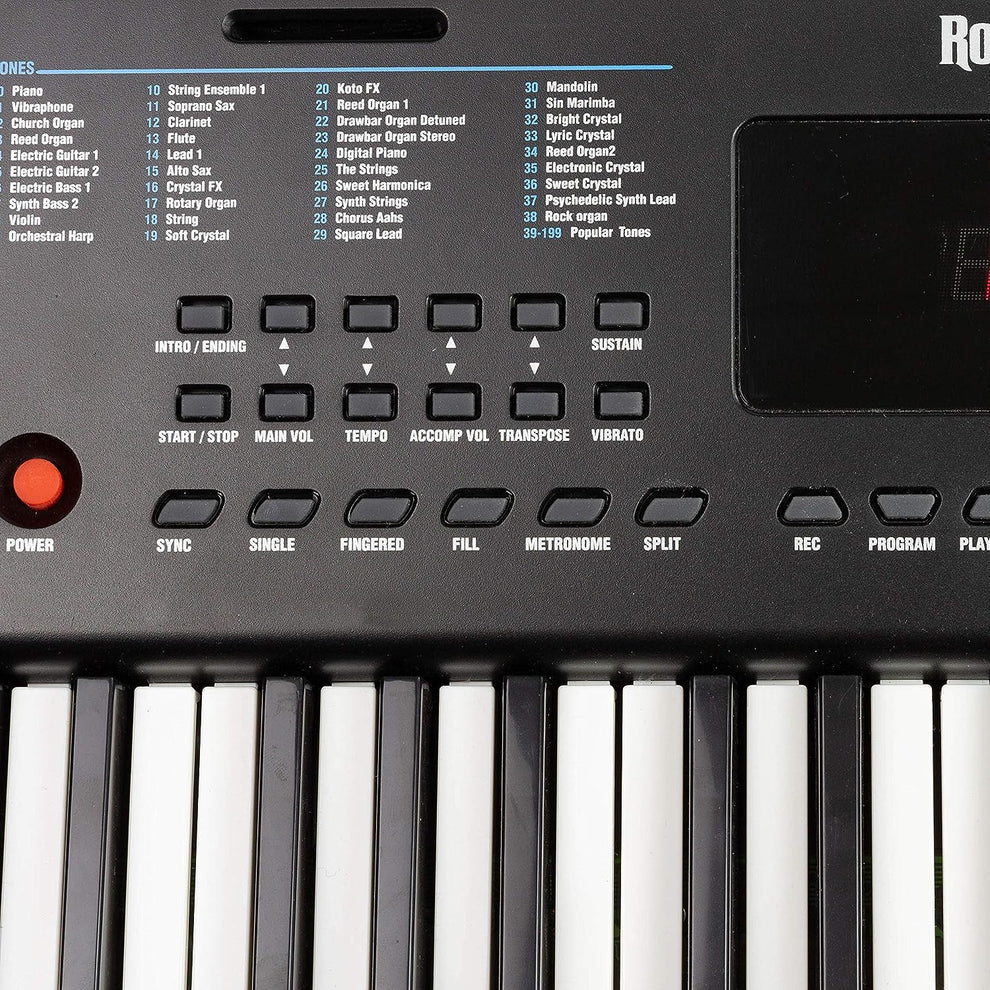 Rockjam 61 Kit Clavier Piano 61 Écouteurs Clés Stand Clavier Banc de Piano  Numérique Pédale de Sustain et Simplement L'Application de Piano :  : Instruments de musique et Sono