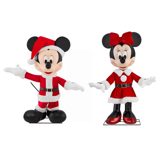 Mickey & Minnie de Noël Animés